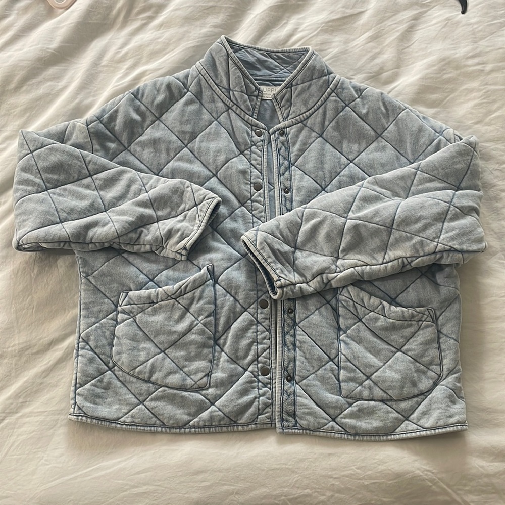 Z supply maya quilted jacket
